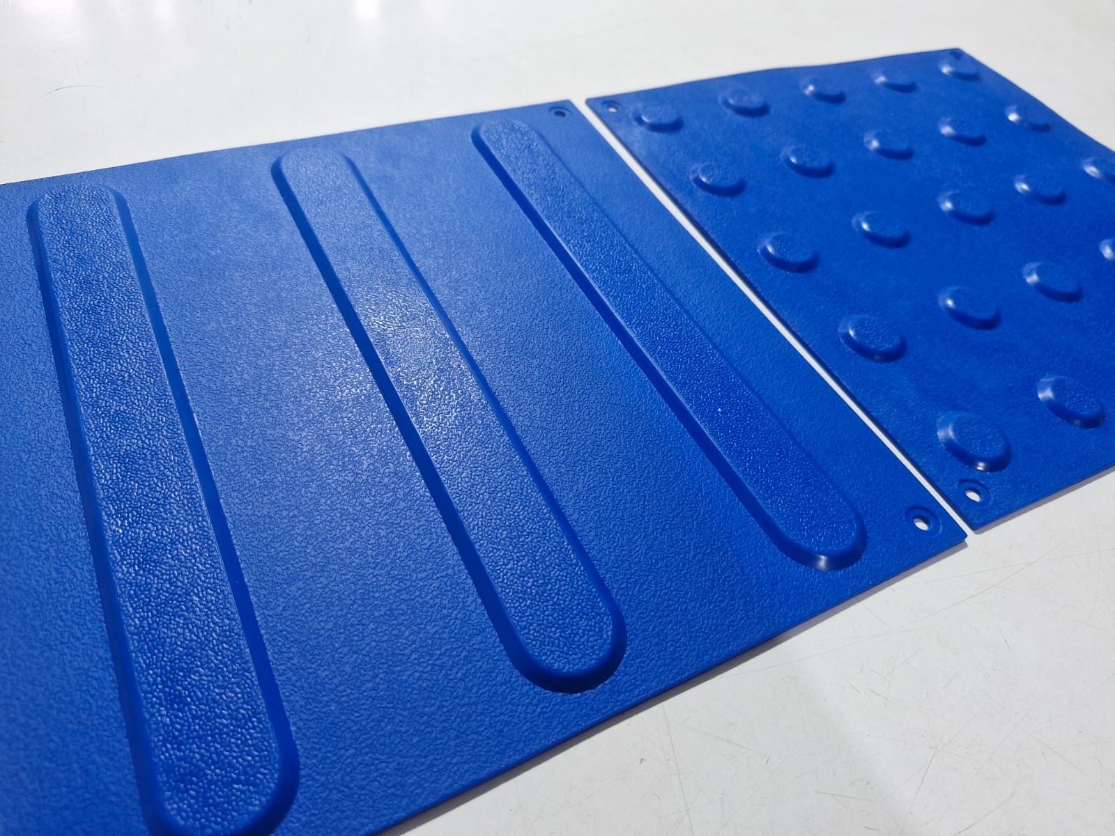 Fabricação de Piso Tátil