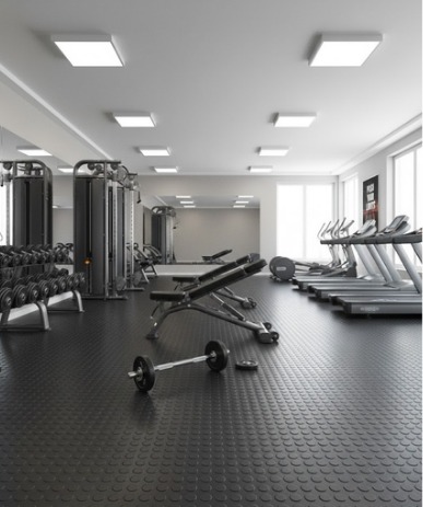 Piso Antiderrapante 50x50x4mm Moeda