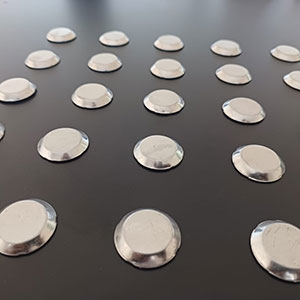 Piso Tátil Elemento Inox