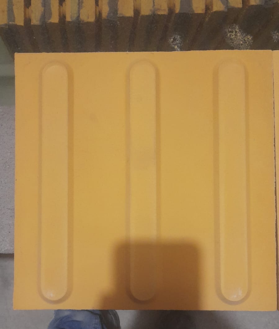 Piso Tátil Ladrilho