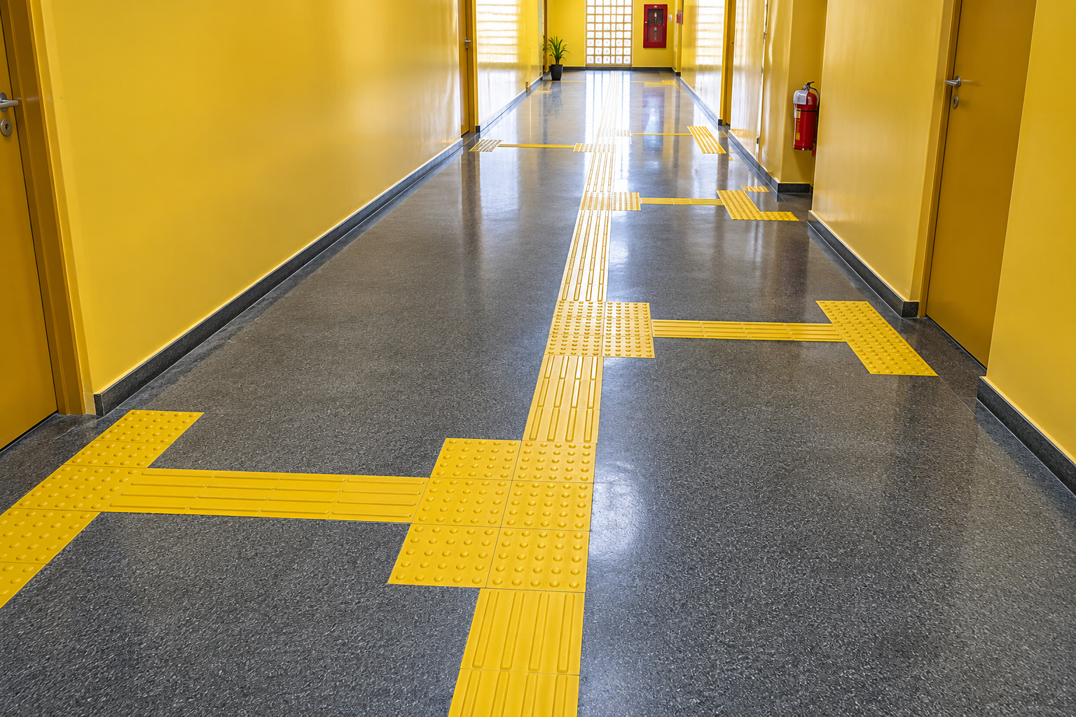 Piso Tátil PVC 25x25